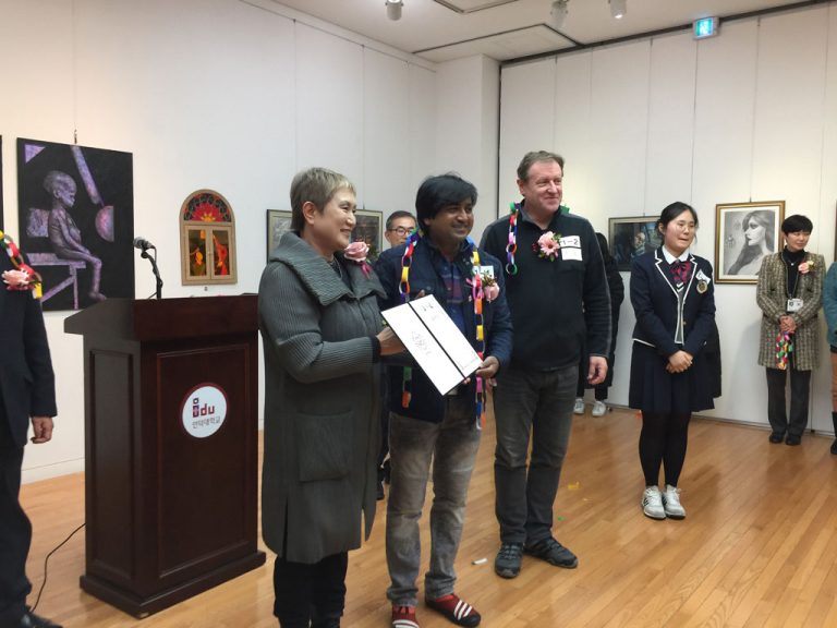 Best Award, World Youth Art Festival 2017 Seoul, Korea, Organized by (WCAA)